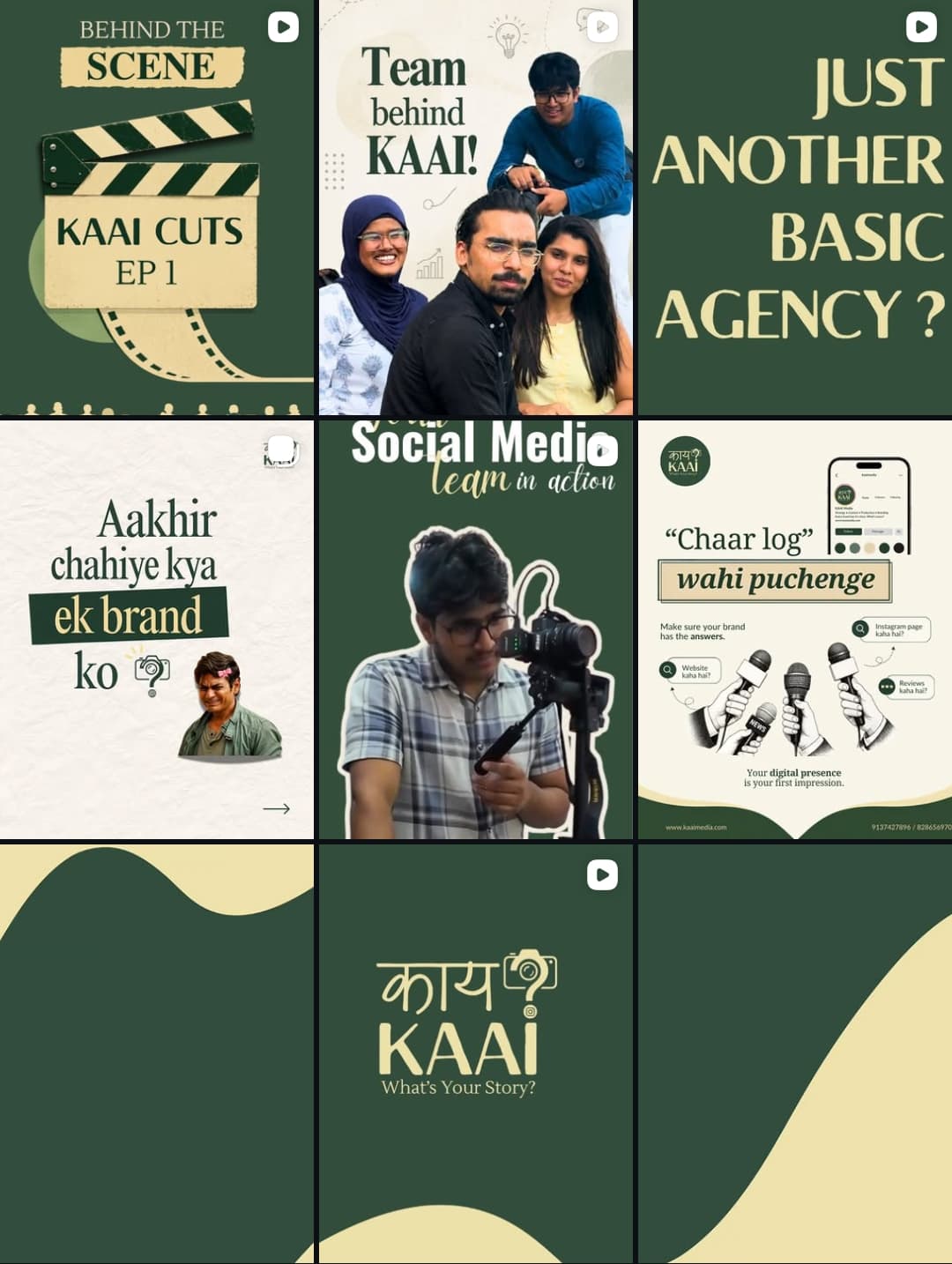 KAAI Media // Brand System Grid